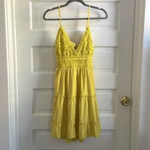 Yellow small sundress
